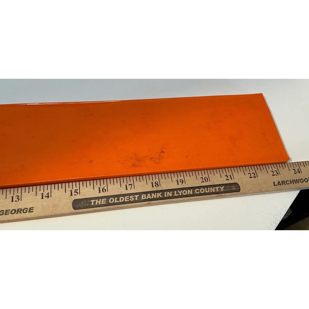 Gran Gala Bar Mat Set of 2 Triple Orange Liqueur Rubber Service Rail Mats 23.5in